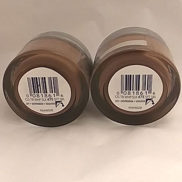 (2) Covergirl Tru Blend Whipped Foundation 475 Soft Sable - Picture 3 of 5